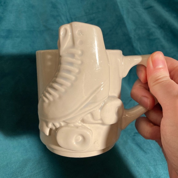Vintage Rollerskating Mug - Handmade - Picture 2 of 16